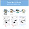 Men's and Women's Outdoor Cycling Bicycle Roller Skating Road Bike Integrated Forming Helmet