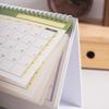 2026 Cute Aesthetic Desk Calendar - Motivational Tracker W/ Stickers, Memo Pad | Plantable Gift Idea