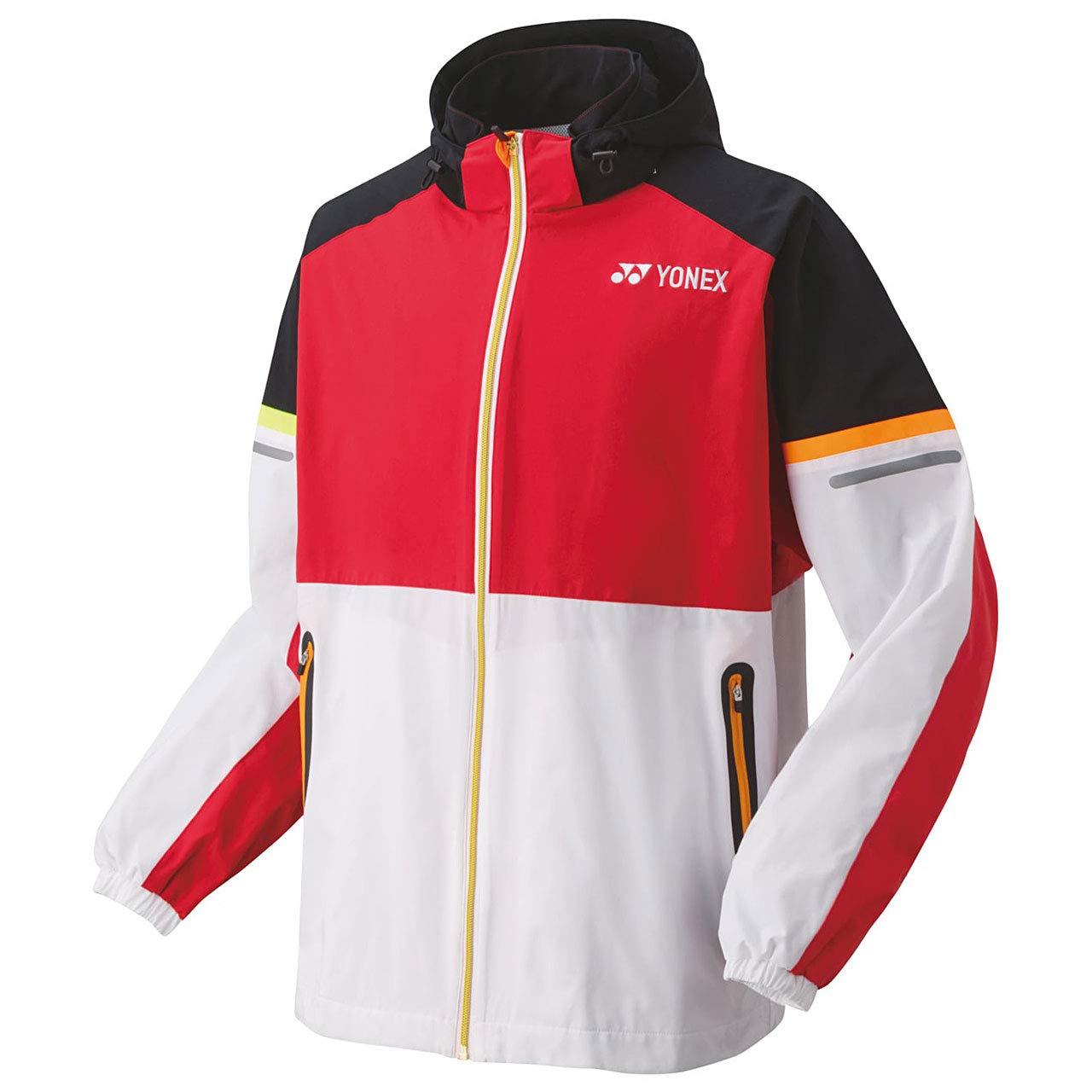

UNI Lined Shirt Japan SS to Japanese size [Yonex] Warm-up Men s White/Red (114) (equivalent XS)