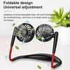 USB Rechargeable Neck Fan - EXEDSCEND - 3 Speeds - Black