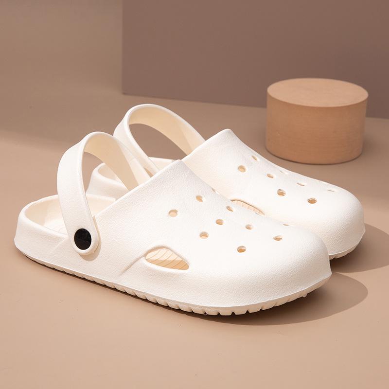 Unisex Clogs med Stängd Tå: Mångsidiga Skor för Utomhusbruk, Körning och Stranden