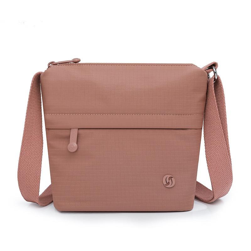 Summer New Lemon Cloth Bag Casual Light Messenger Bag Women's Sports Fashion Commuter Shoulder Bag