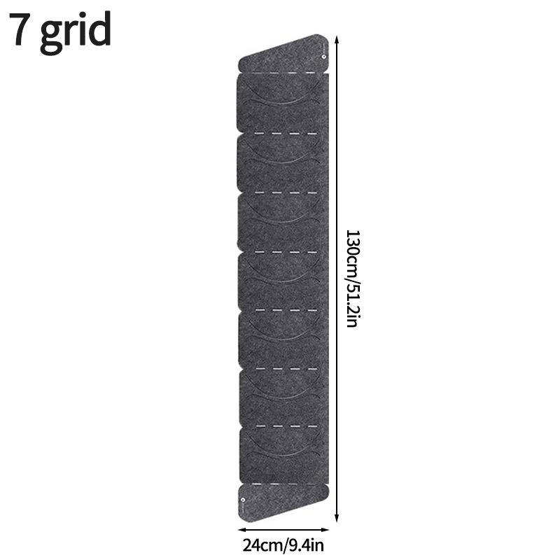 Filzhut Aufbewahrungsständer Kappenhalter Wand Tasche Klammer Organizer Tür Schrank Baseball Schirmmütze Reisekappe Organizer Wandmontierter Hutständer