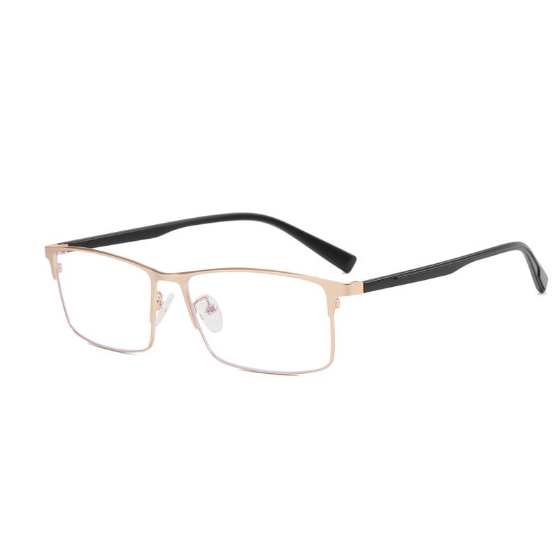 Big Titanium Glasses Frame Anti Blue Ray For Computer Work Business Spectacle Screen Protective Eyeglasses Wide155mm Light