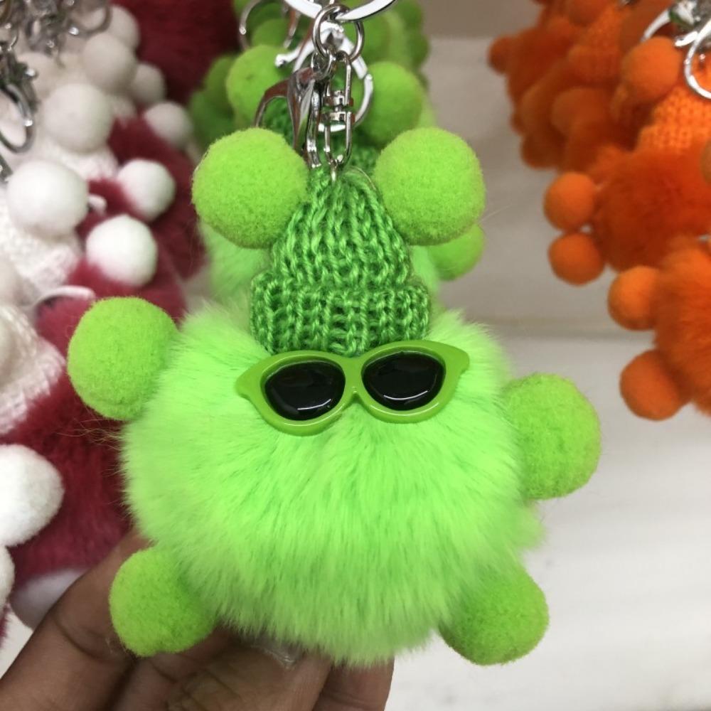 

Милые брикеты из шерсти кролика Рекса, брелок для ключей от машины, кулон в виде плюшевой книги-сумки в виде знаменитости из Интернета, подарочный кулон