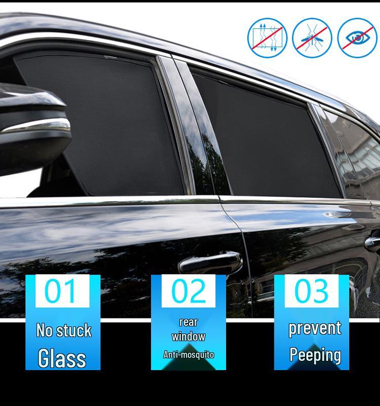 Volkswagen Tiguan L Magnetic Car Window Sunshade - Heat Insulation & UV Protection