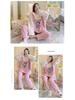 Women's Plus Size Coral Fleece Flannel Pajama Set – Cute, Loose, and Cozy
