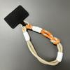 Korean Style Phone Lanyard-Short Pendant Key Chain with Portable Outdoor Climbing Rope,Anti-Release Buckle&Practical Wrist Strap