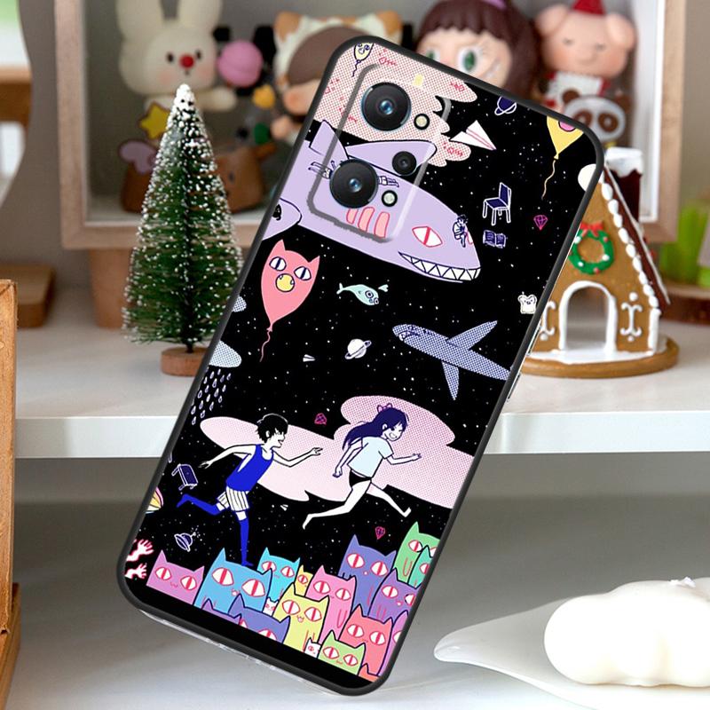 Omori Game For OPPO Realme C55 C35 C33 C31 C30 C25 C21Y C11 GT Neo 5 3T 2T Realme 10 9 11 Pro Plus Case