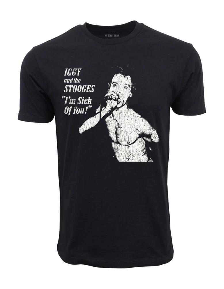 90s Stooges Sick Of You Promo Black Tshirt S