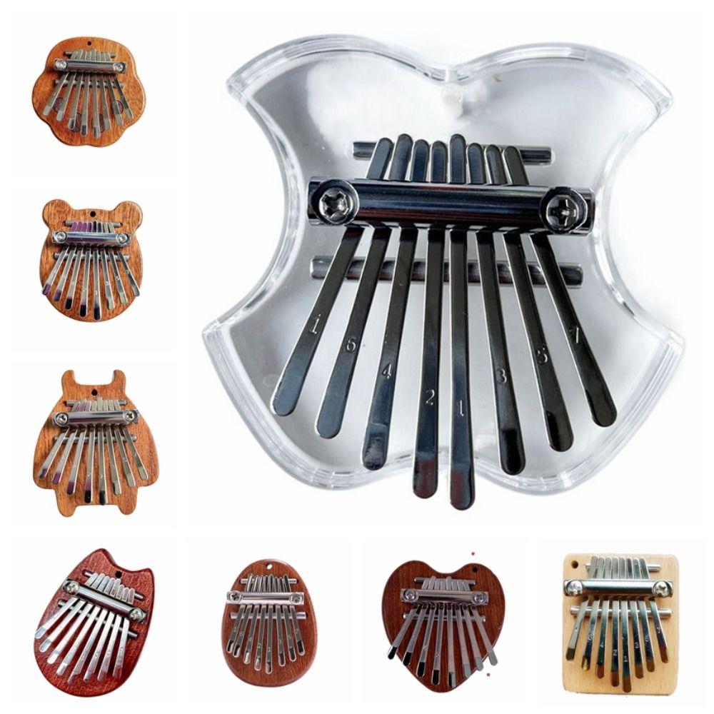 Marimba Finger Piano Easy-to-Learn Thumb Piano Necklace Keyboard Instrument Hand Piano Adult