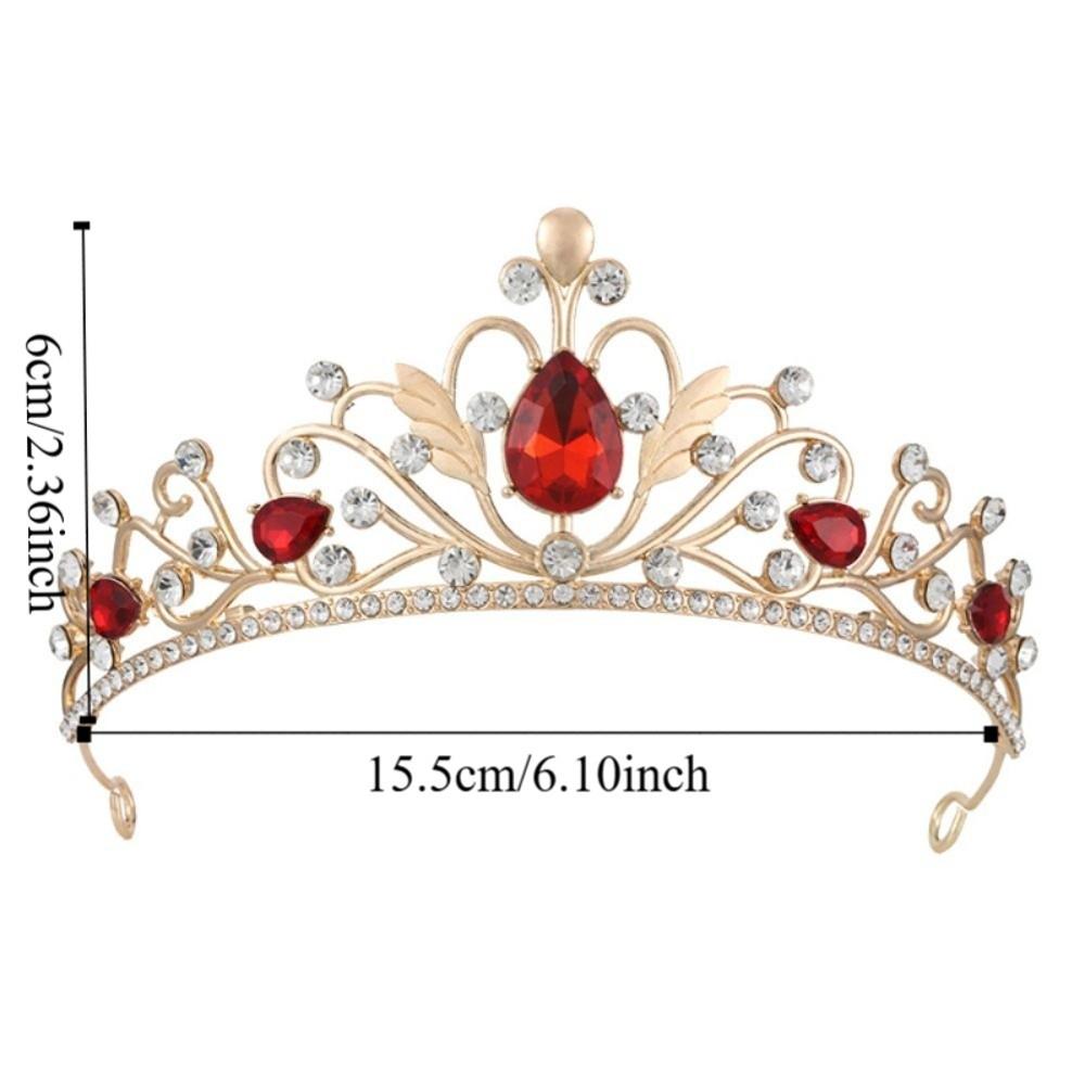 Sparkling Baroque Pageant Crown Luxury Queen Princess Tiara Hair Accessories Bridal Crown Birthday