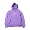 Solid Color Brand Logo Pocket Hoodie Men Tops Violet DX0814-567
