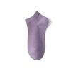 Women's Shallow-mouth Short Socks Breathable Sweat-absorbent Thin Solid Color Short Socks