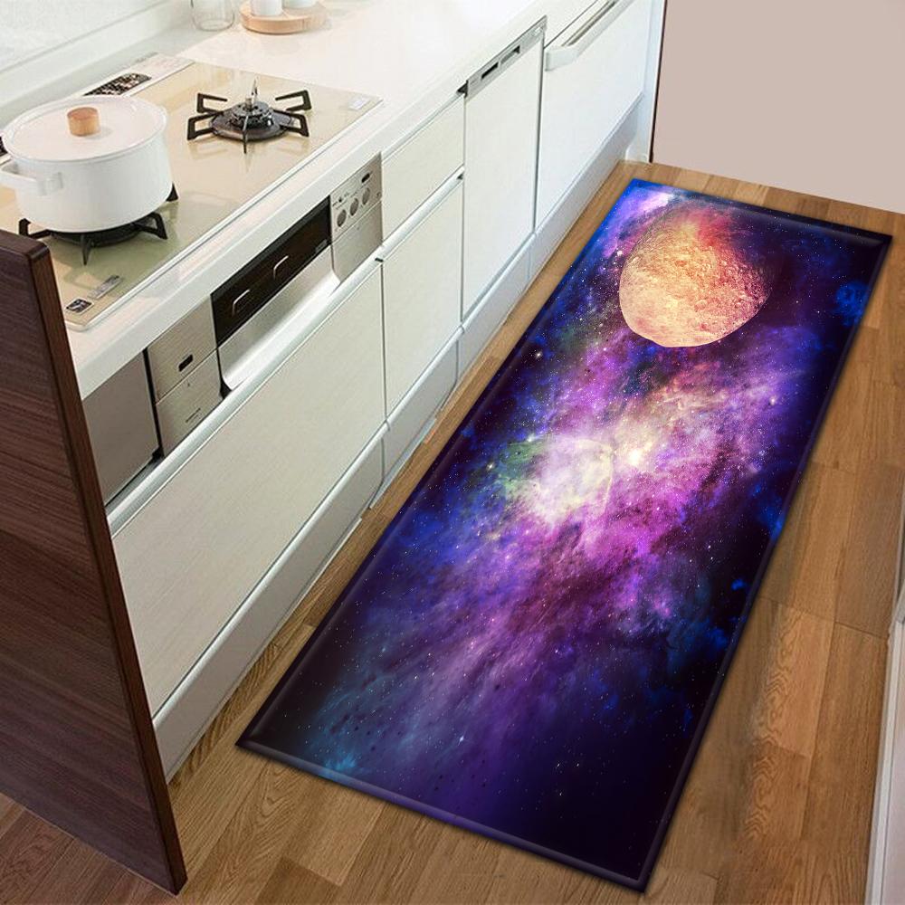 Kitchen Door Mat Bedroom Carpet Non-slip Floor Balcony Corridor Long Carpet Bedside Living Room Floor Mat