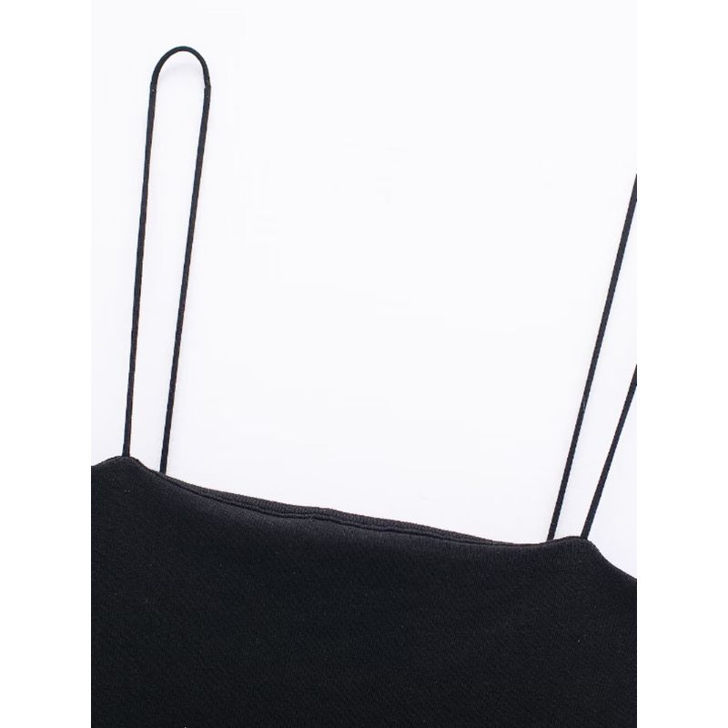 Kaslead New Arrival Women's Clothing Fashion Style Fashion Puffy Poplin Rib Patchwork Dress 4174347