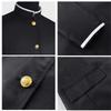 Ken Takakura Cosplay Costume Wig Anime Dandadan Okarun School Uniform Black Jacket Pants Gakuran Glasses Halloween Party Men