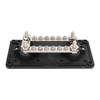 M4 Bus Bar Power Distribution Box 6 Way 300A 12 to 48V Rust Proof for Car Trucks RVs Marine Boats