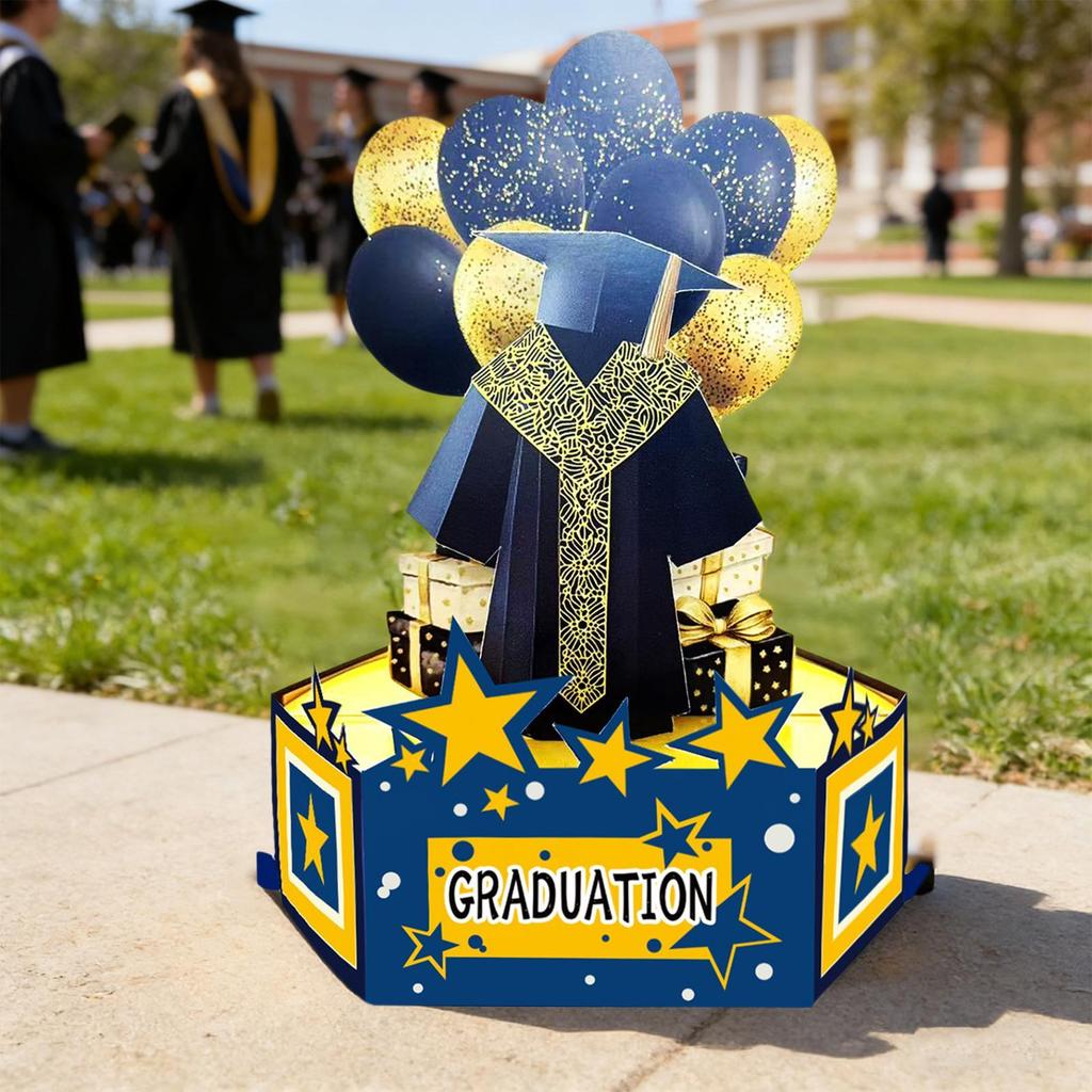 Graduation Cards 2026 3D Graduate Greetings Graduate Congratulations Card For High School College Ceremony Parties Dinners