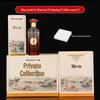500ml Baijiu Glass Wine Bottle Set - Transparent, Empty, with Gift Box, for Home Brewing