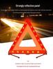 Vehicle Safety Reflective Triangle Warning Sign