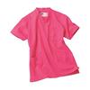 Jichodo WHISeL Unisex Medical Scrub Top Strawberry Pink Polyester Twill Size 3L WH11485C