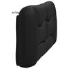 Vidaxl Headboard Cushion, Black, 160 Cm, Faux Leather