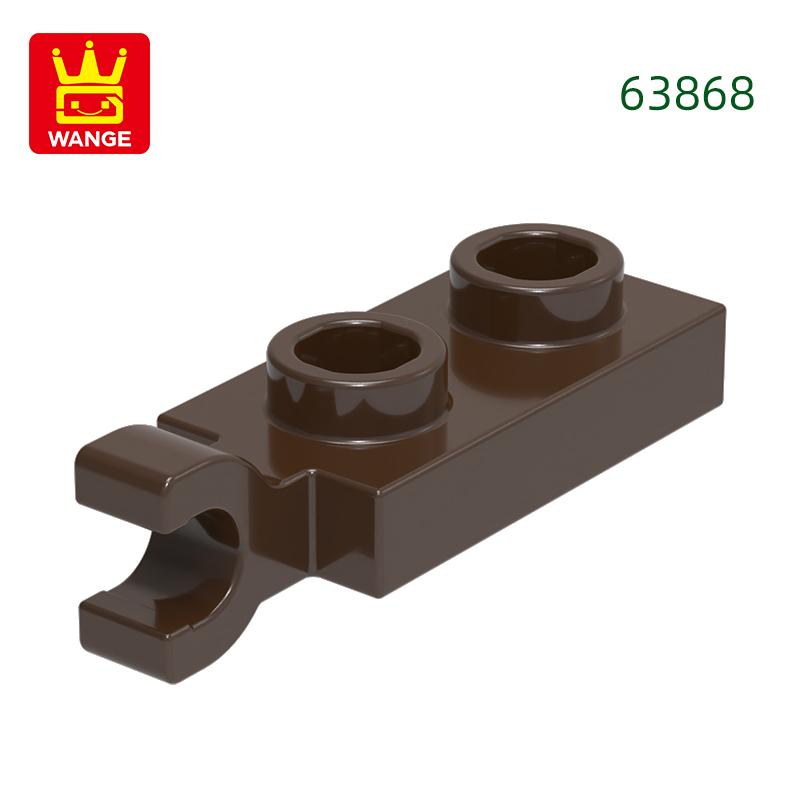 Non-Toxic 253Pcs/Lot 63868 Plate Special 1X2 With Handles Thin Block Moc Color Accessories Compatible With Brick Diy Children'S Toy