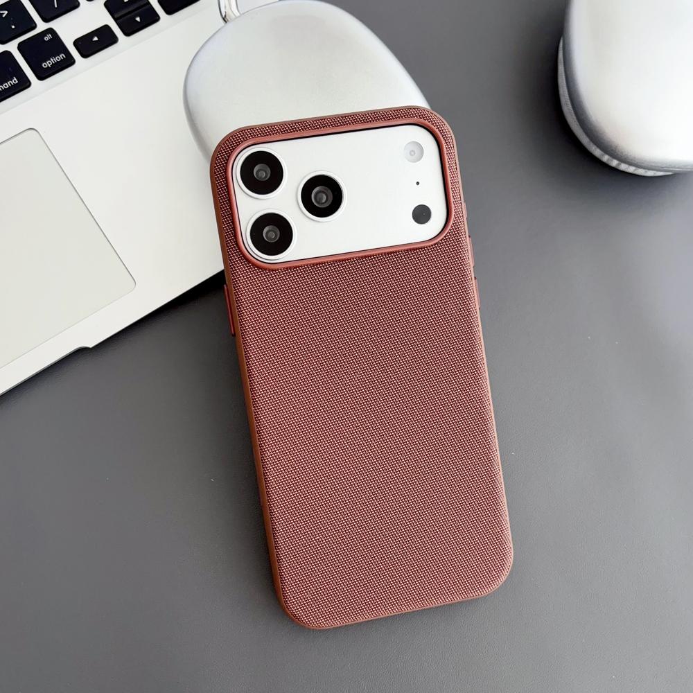 Magnetic TechWoven Case For 18 17 Pro Max 16 15 14 Plus For Magsafe Wireless Charging Technology Woven Shockproof Cover