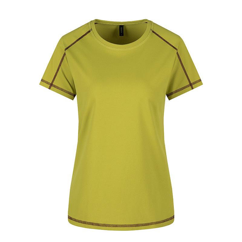 Women's Quick-Dry Breathable Running T-Shirt - Customizable Logo, Half Sleeve Summer Sports Top