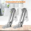 2pcs 80 Degrees Folding Lifting Bracket Sofa Hinge Lifter Furniture Hardware