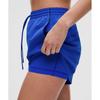Lululemon Lightweight High Rise Relaxed Short 3   Long Liner Cerulean Blue Club Blue