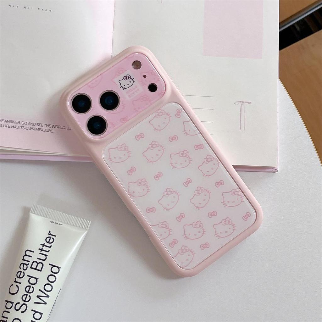 Large Cartoon KT Cat iPhone 15/17/16 PROMAX Drop-proof Case