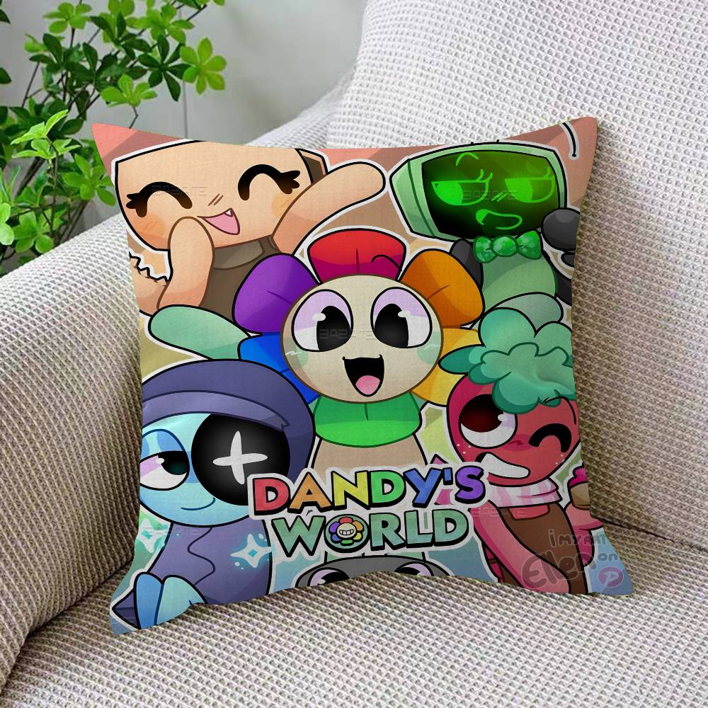 Game D-Dandys W-World Cushion Cover Pillow Cover Decor Pillowcase Printed Cushion Case for Couch