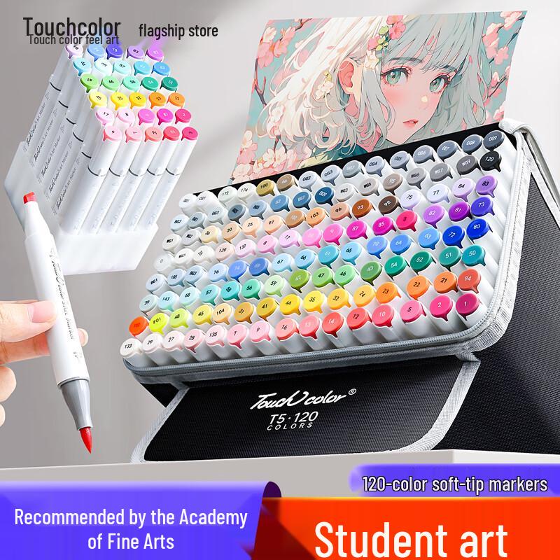 Touchcolor 5th Gen Soft-Tip Art Markers