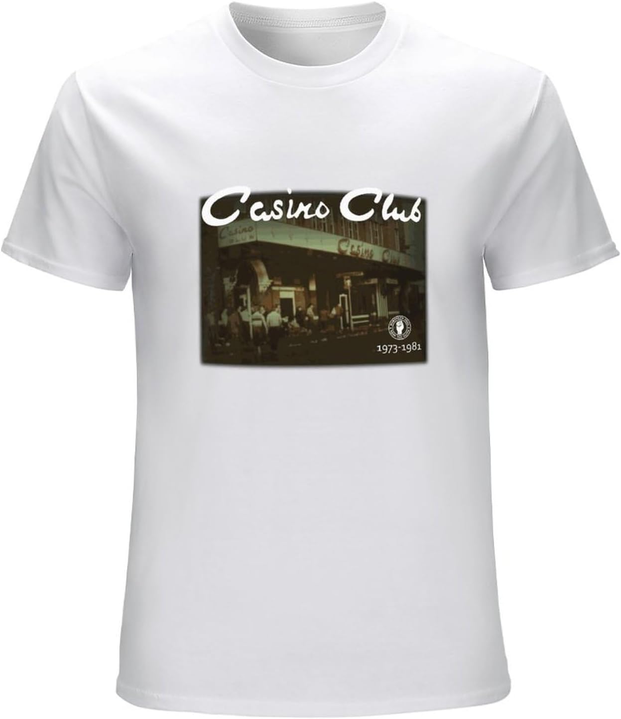 Wigan Casino Northern Soul Keep The Faith Retro Mens T-Shirt XXL белый