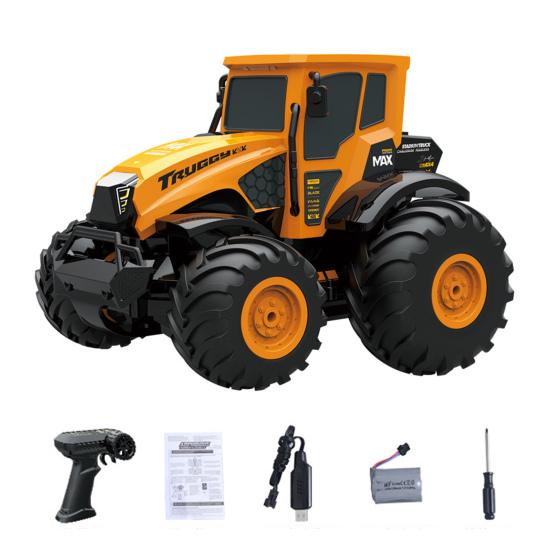 

Радиоуправляемая машина-амфибия для бездорожья 4WD Детская электрическая 2.4 ГГц RC Трюковая машина Перезаряжаемая Малыши Вездеход Гусеничный автомобиль Игрушка оранжевый