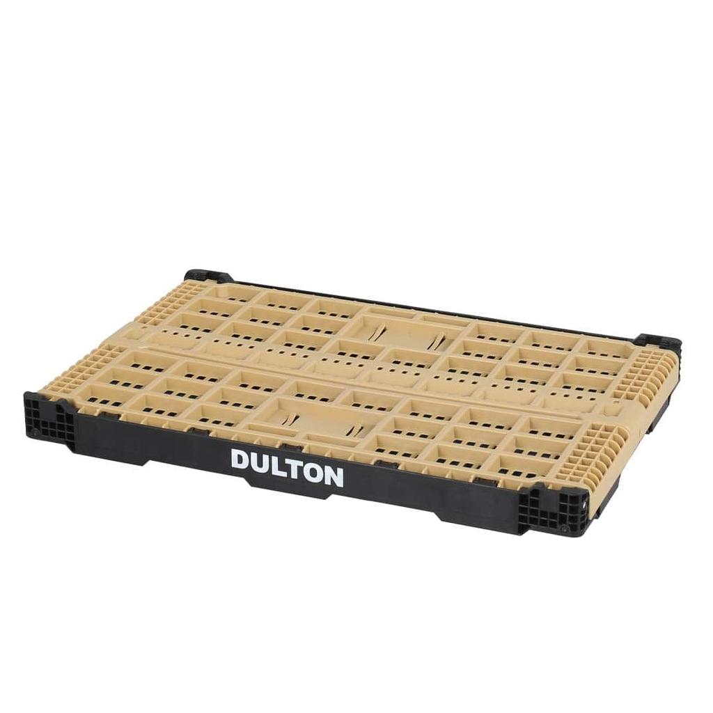 Dulton Folding Mesh Storage 48L CAR Foldable Storage Height 26cm Width 60cm Depth 40cm Coyote/Blue "FOR LIFE" V21-0347CO/BL