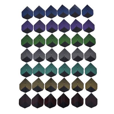 Multi-Color Exquisite Workmanship Esy-To-Use Darts Flight For Game Competition