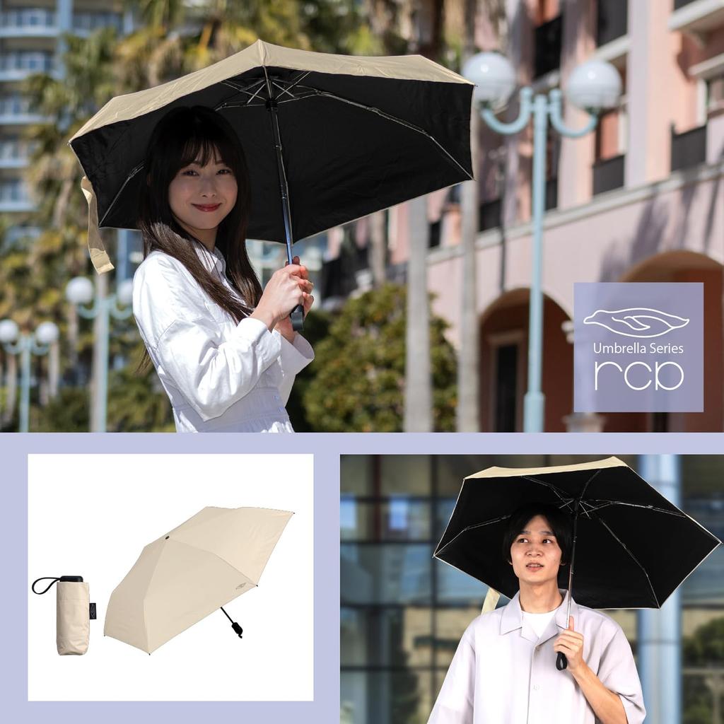 RCP Folding Suitable for Both Sun and UV Protection Light Blocking Light Heat Shielding Heat Shielding Heatstroke UV for Women and Rcp5 Umbrella,