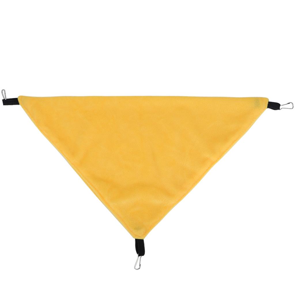 Small Pet Triangle Hammock Hanging Bed for Squirrel Hamster Sugar Glider Guinea Pig