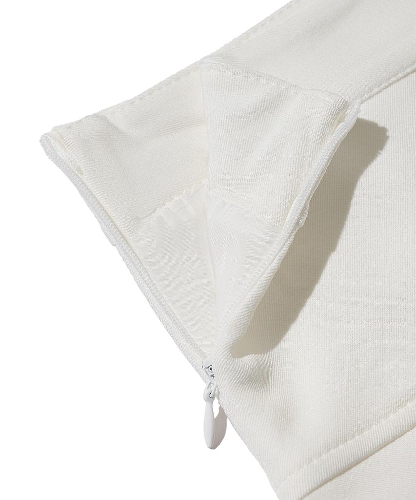 ROIDESROIS Women'S Pleated Tennis Skirt (White)