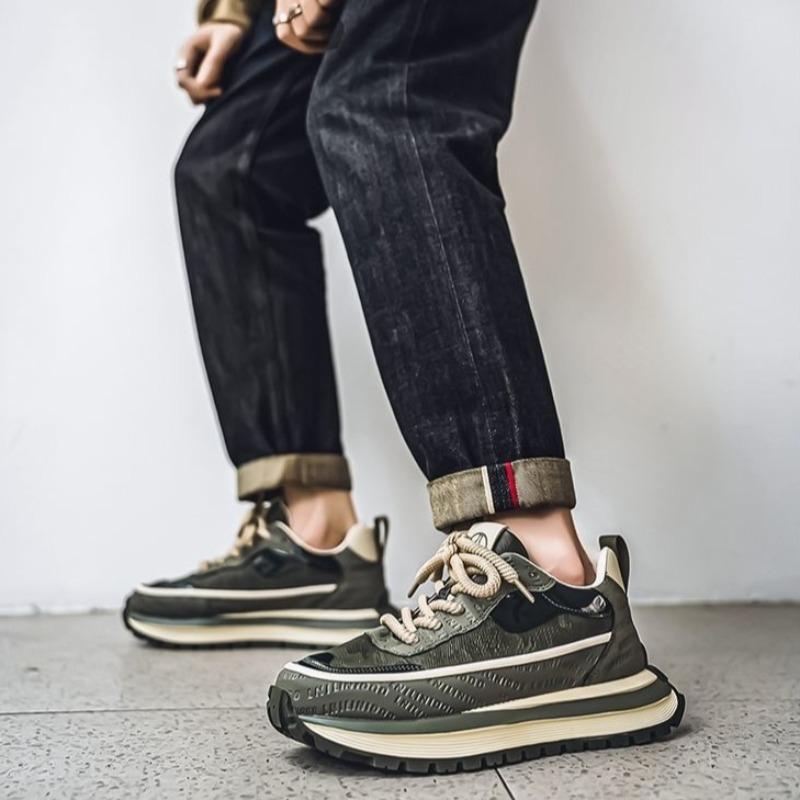 Fashion Shoes for Mens Trendy Thick-soled Breathable Soft-soled Sneaker High Quality Fashion Casual Sports Men's Shoes Zapatillas Hombre