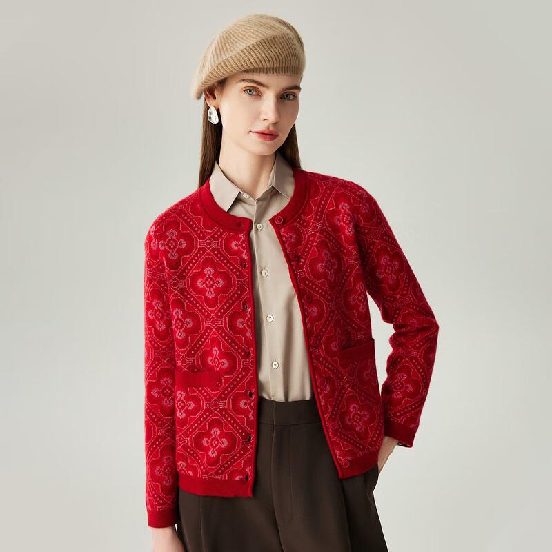 Zhao Jun Women's Thickened Cashmere Cardigan