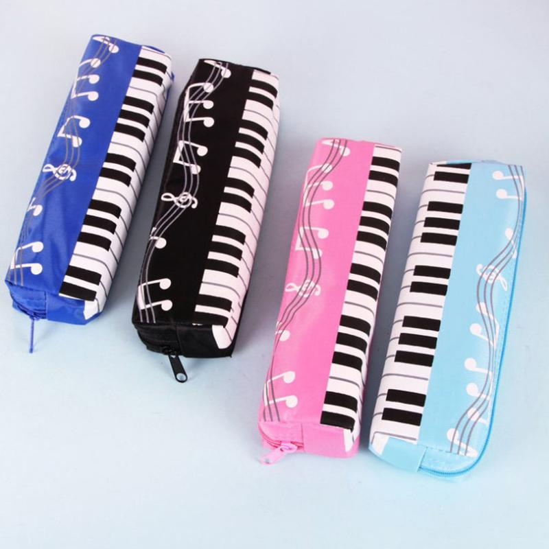 Creative Novelty Student Pencil Case Square Single Layer Oxford Cloth Pen Bag