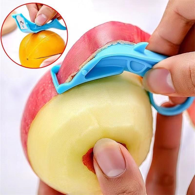 1PC Fruit Apple Kiwi Peeler Orange Cutter Vegetable Stainless Steel Peelers Portable Manual Peeling Potatoes Peeler Kitchen Tools