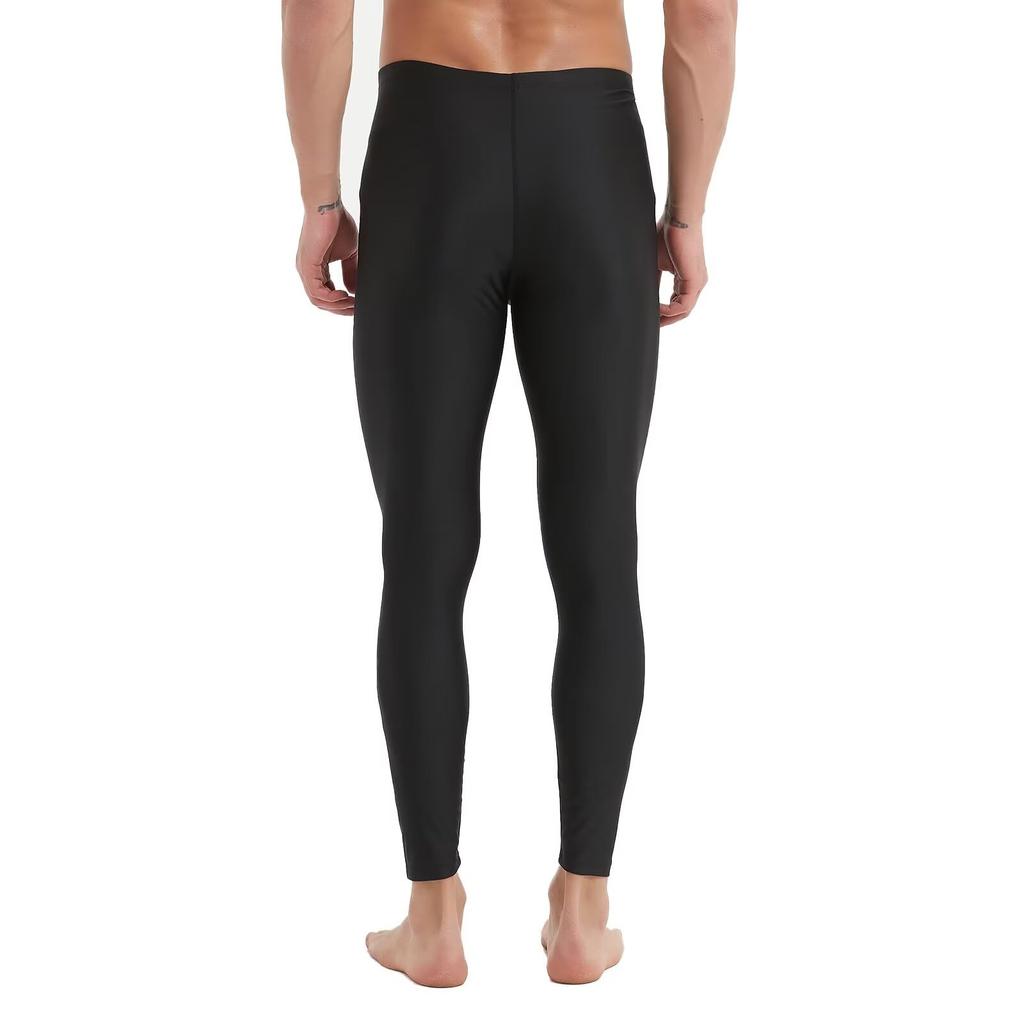Rashguard Trenca Leggings Swimwear Tights Length Amphibious Swimwear Compression Tights Sports Swim Rash Trenca Cool and Quick [Sillictor] Men's 9/10