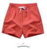 Men's Quick-Dry Fitness Shorts - Breathable, Solid Color, Three-Quarter Casual Running Pants