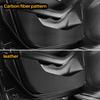 Suede Car Door Anti-kick Pad For Mazda 3 Axela BP      2024 2025 Leather Carbon Mat Accessories Protect