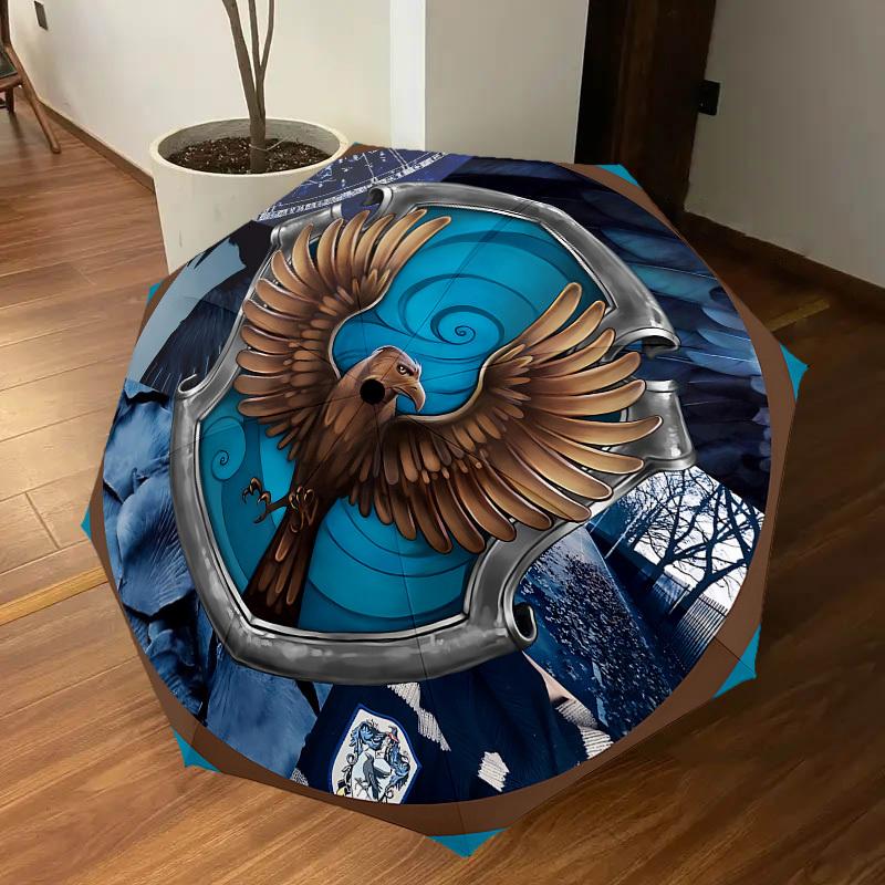 1PC Eagle Shield Umbrella-8-Rib Reinforced, Automatic Open, Lightweight & Durable, Cute Fashion Accessory for Outdoor, D2697